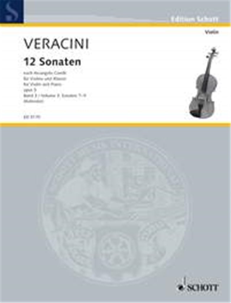 Twelve Sonatas after op. 5 from Corelli Band 3